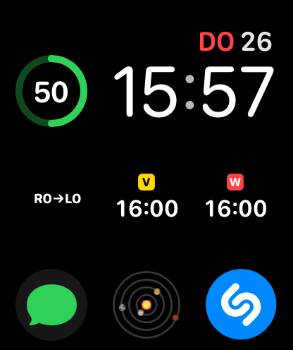 Screenshot Apple Watch Smart Stack